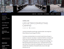 Tablet Screenshot of camp50.org